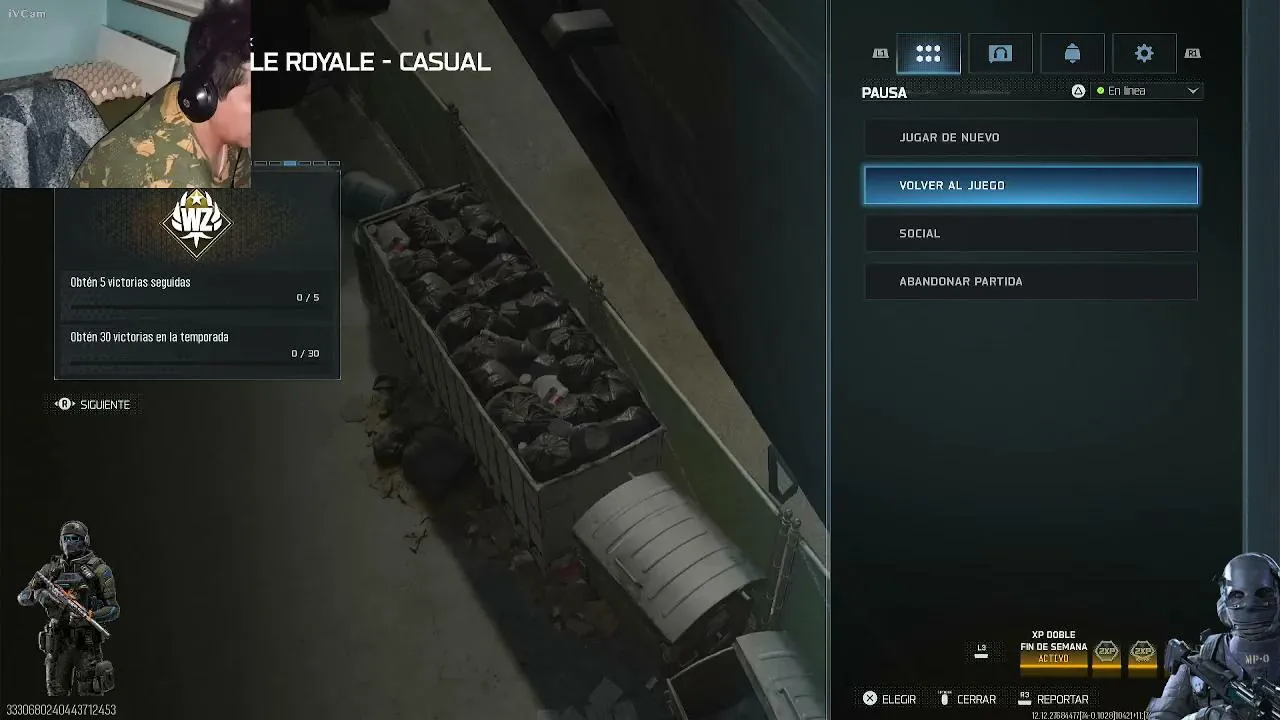 fichita jugando call of duty