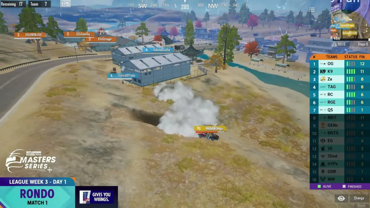bgms live stream
