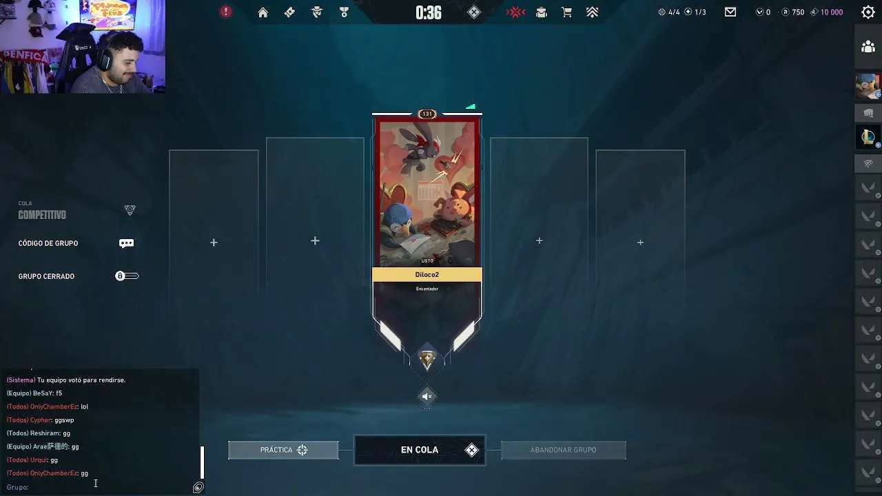 🎮  unas Ranked de VALORANT y lo que salga