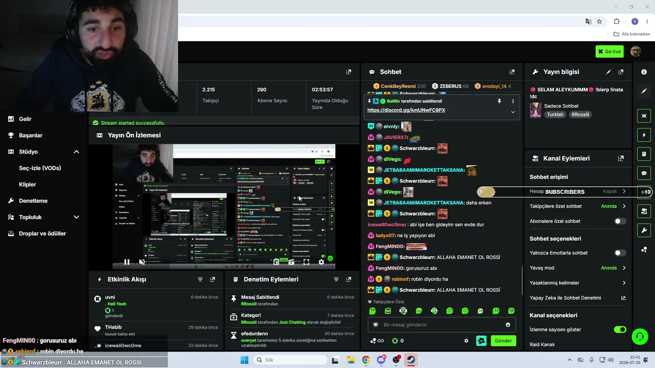 🔴 SELAM ALEYKUMMM🔴 !blerp !insta !dc