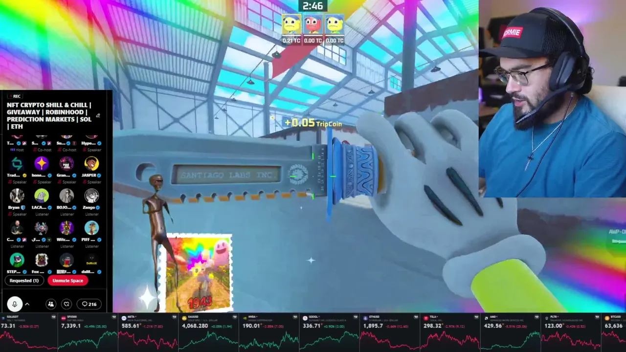 PREDICTION MARKETS | GAMING | TRENCHING | ROBINHOOD | Live on X Kick AbstractChain YT