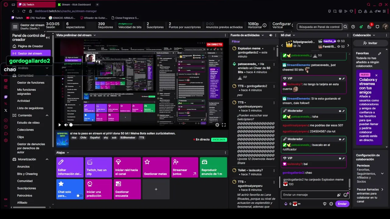 si me lo paso en stream el piriri dona 50 bit I Meine Bots sollen zurückkehren.