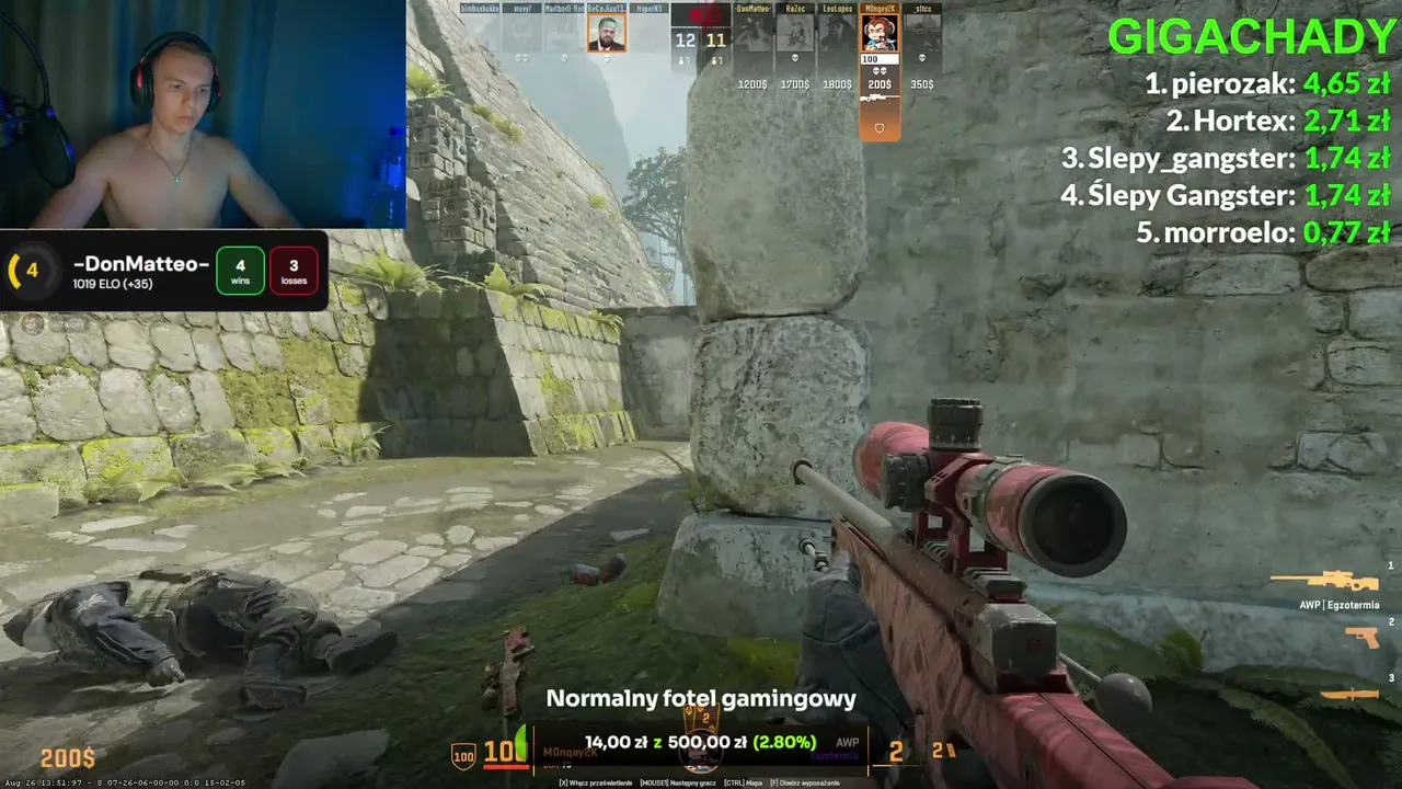 Faceit, ostra jazda po 5 lvl