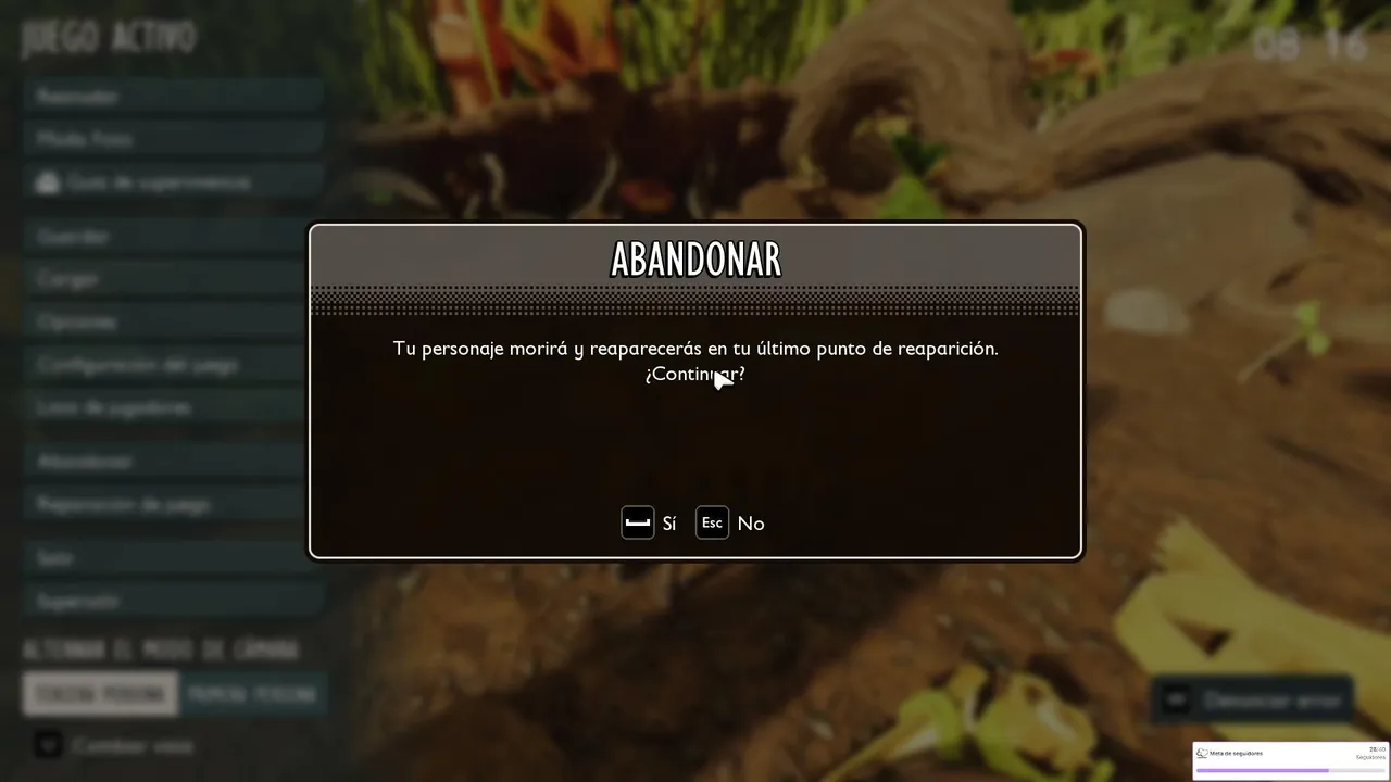 Un survival tranquilo