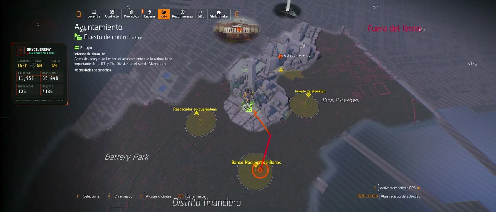 🏴‍☠️ The division 2 #15 🏴‍☠️ Día de cumbre y lo que surja...