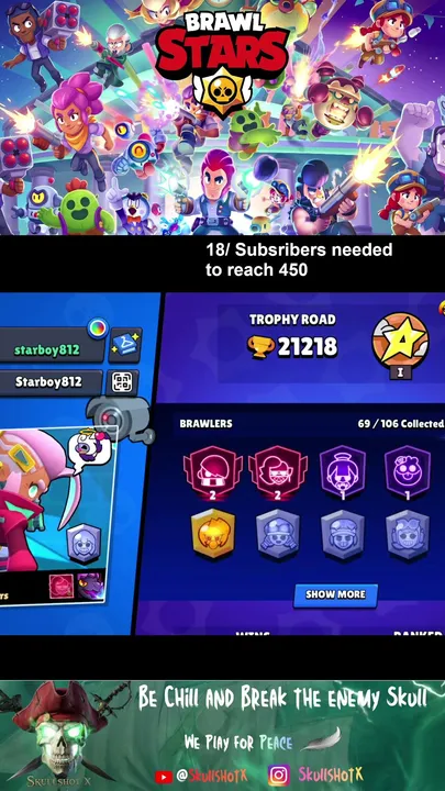 Fun with subscribers on Brawlstars