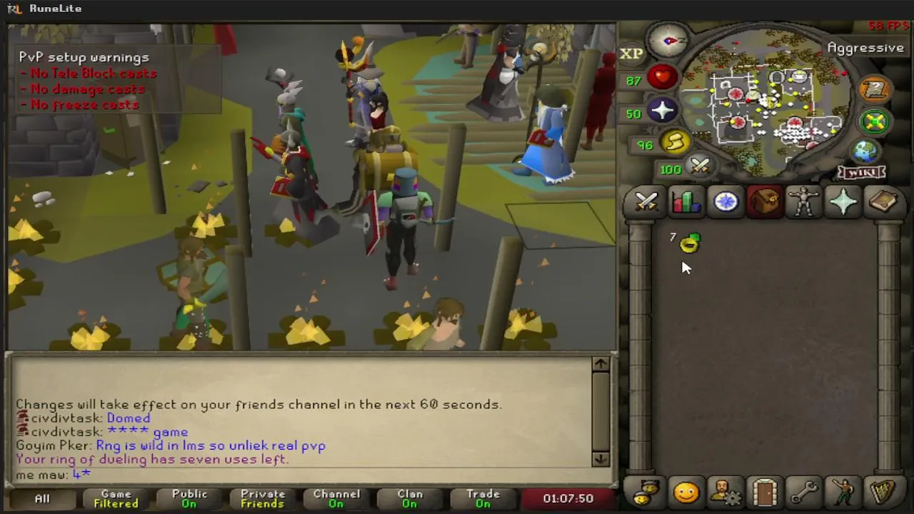 hm lms points in a stream?? | SESHING W558/578
