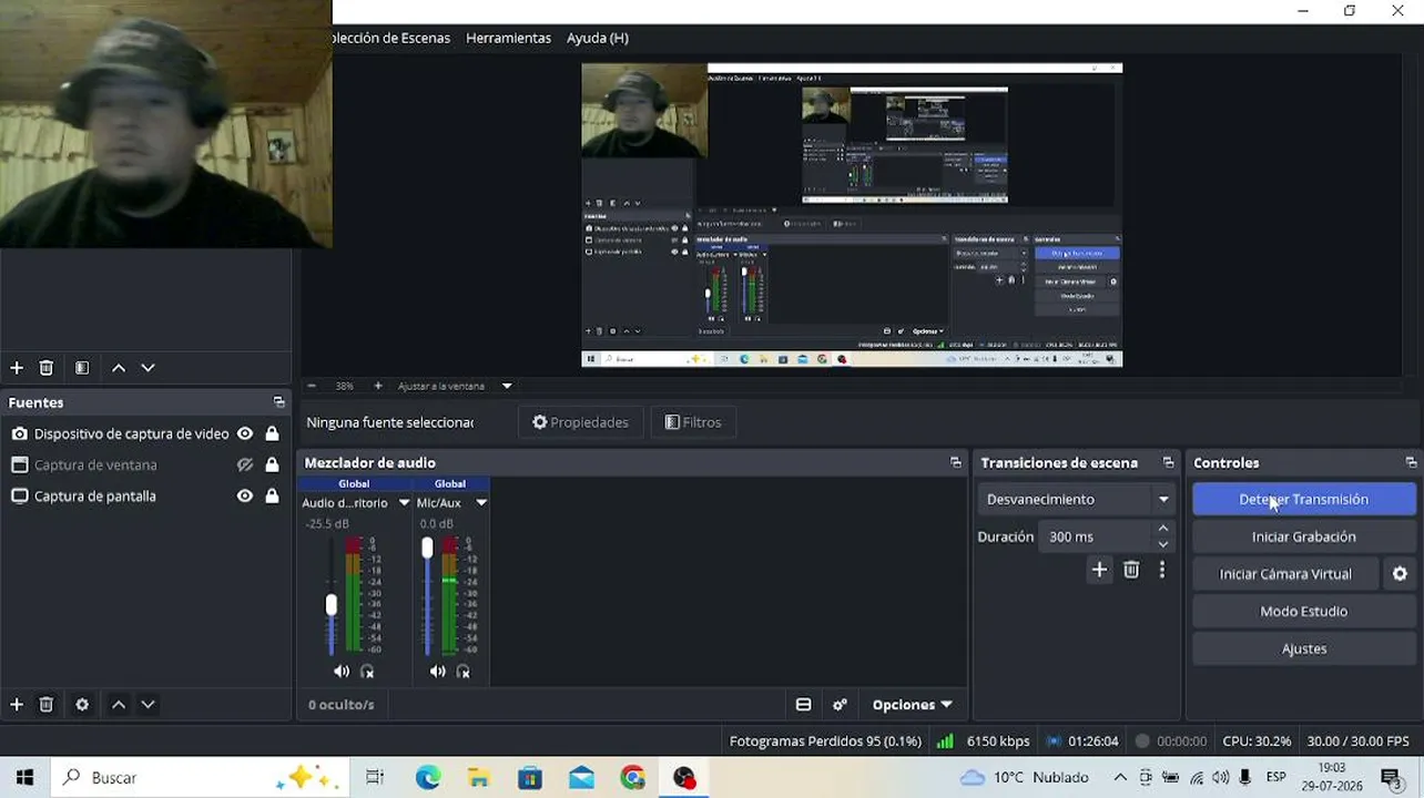 My first stream.