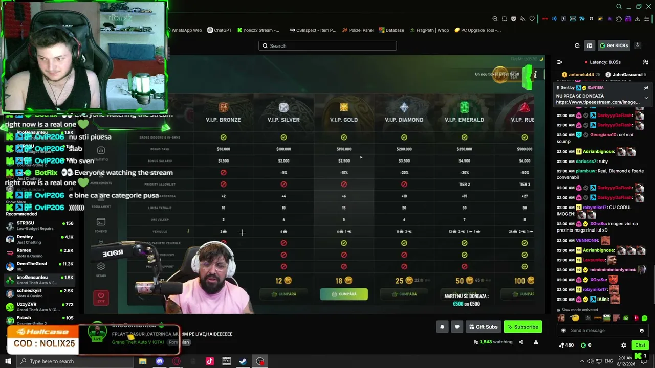 🔴 CS2 PREMIERRRRR⚡| !gamble !hellcase !slots