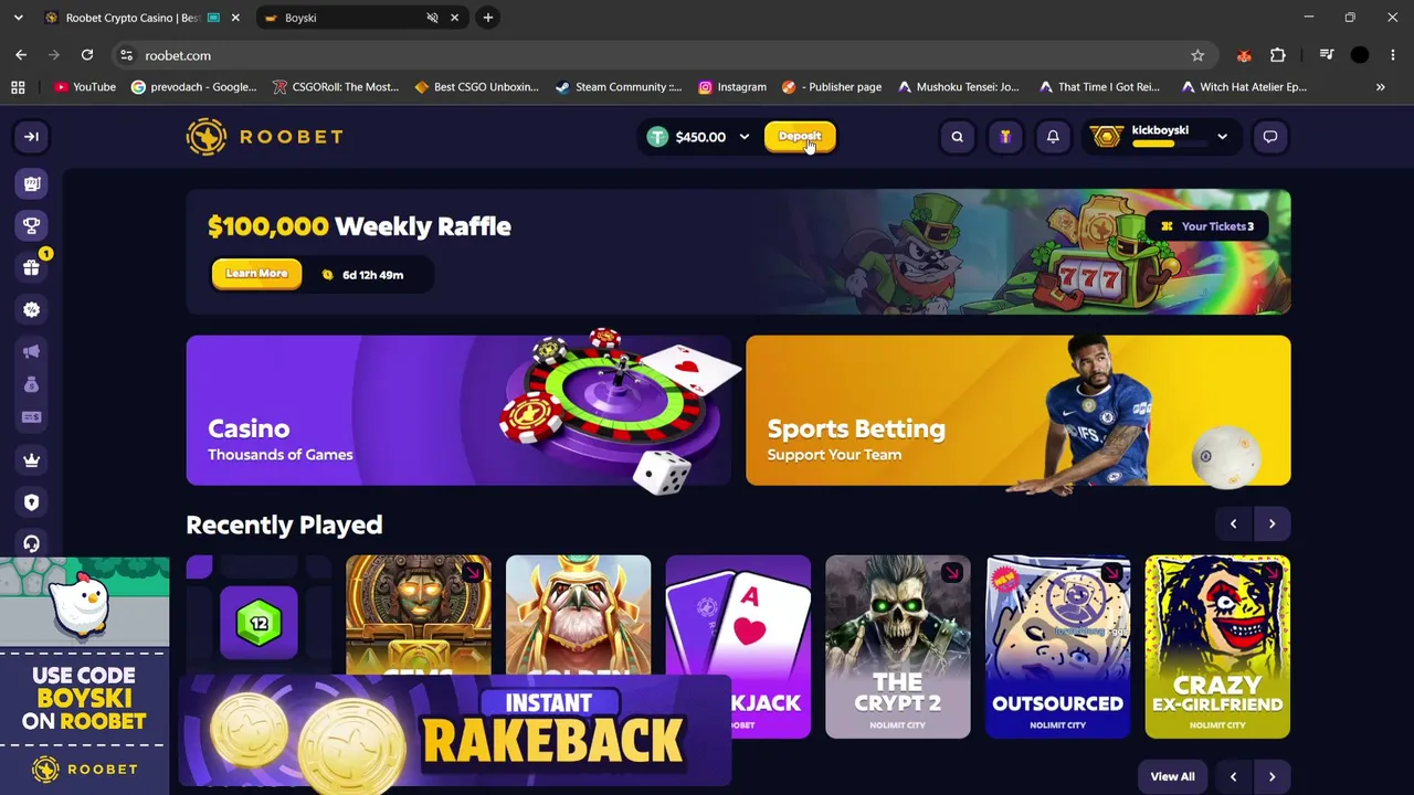 WE ARE MAKING IT ALL BACK!!! | !roobet - !packdraw - !discord - !lb - !x - !betandplay | SUBWHEEL | CODE: boyski
