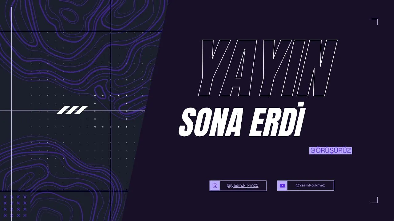 ARKADAŞIMLA YAYINDAYIZ MENÜDE LOL VAR