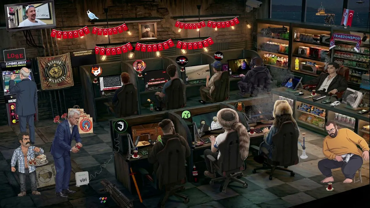 Yoldaş İnternet Kafe  -   7/24 LiveCam @Jahrein @Cavs  @BurakSakinOl  @PurpleBixi  @CaglarArts  @Erlizzy  @Burhi  @Swaggybark @BishopIRL