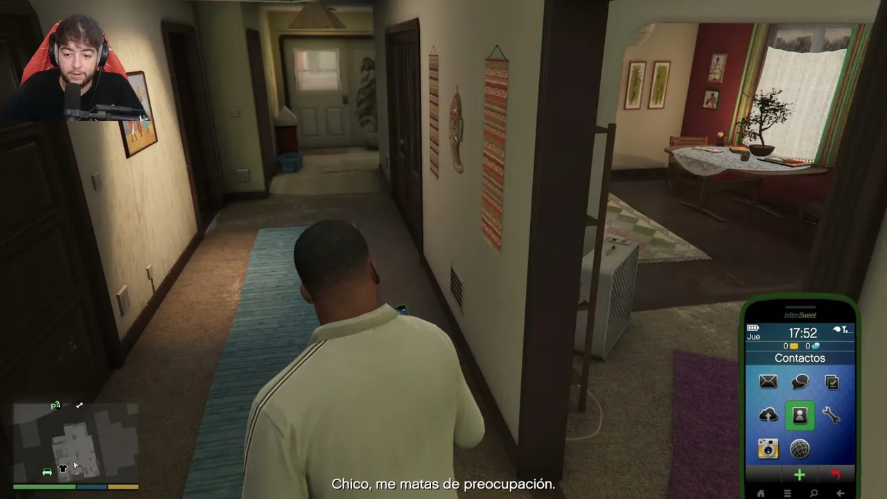 Pasandome la historia del GTA 5 por primerita vez