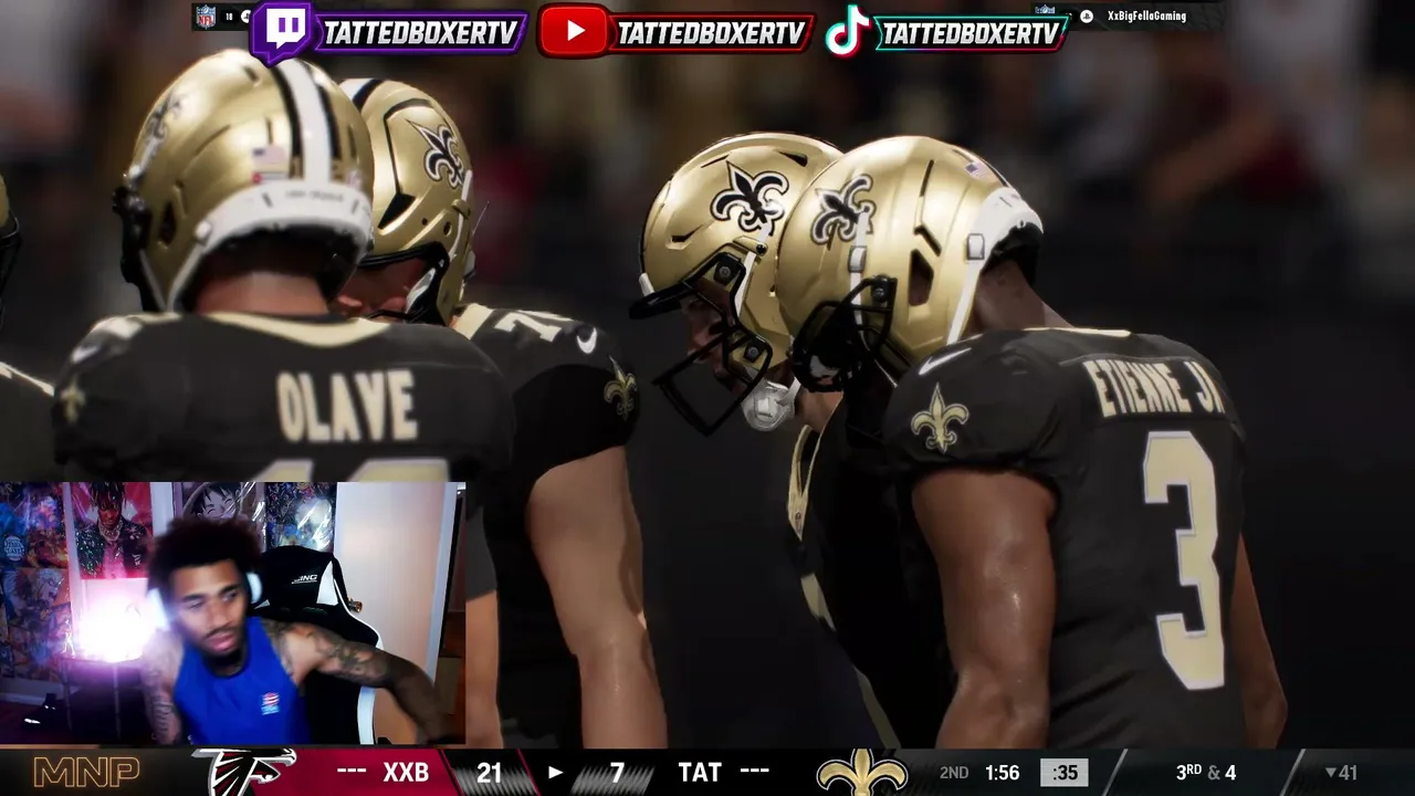 WHO GONNA BEAT ME WITH THE SAINTS🤔🤔