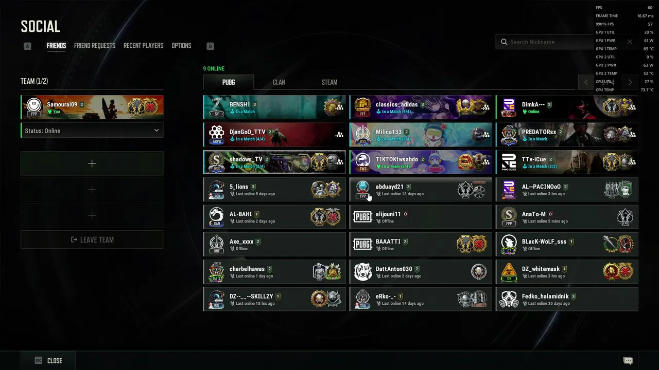 My first stream.
