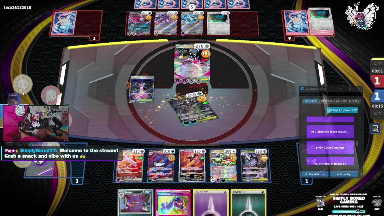 Pokemon TCG Live DARKRAI EX RANKED Let’s goooo chat!!! 🔥🔥🔥
