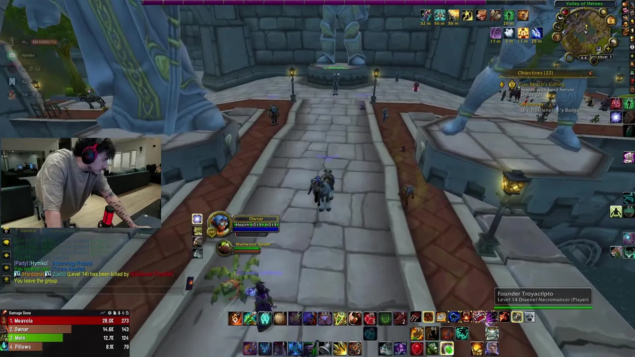 PERDIA ARGENTINA EN MI CUMPLEAÑOS Y ME MORIA - NUEVA SERIE DE VIDENTES - LUEGO WOWCITO SEGUIMOS CON LA GUILD !wow