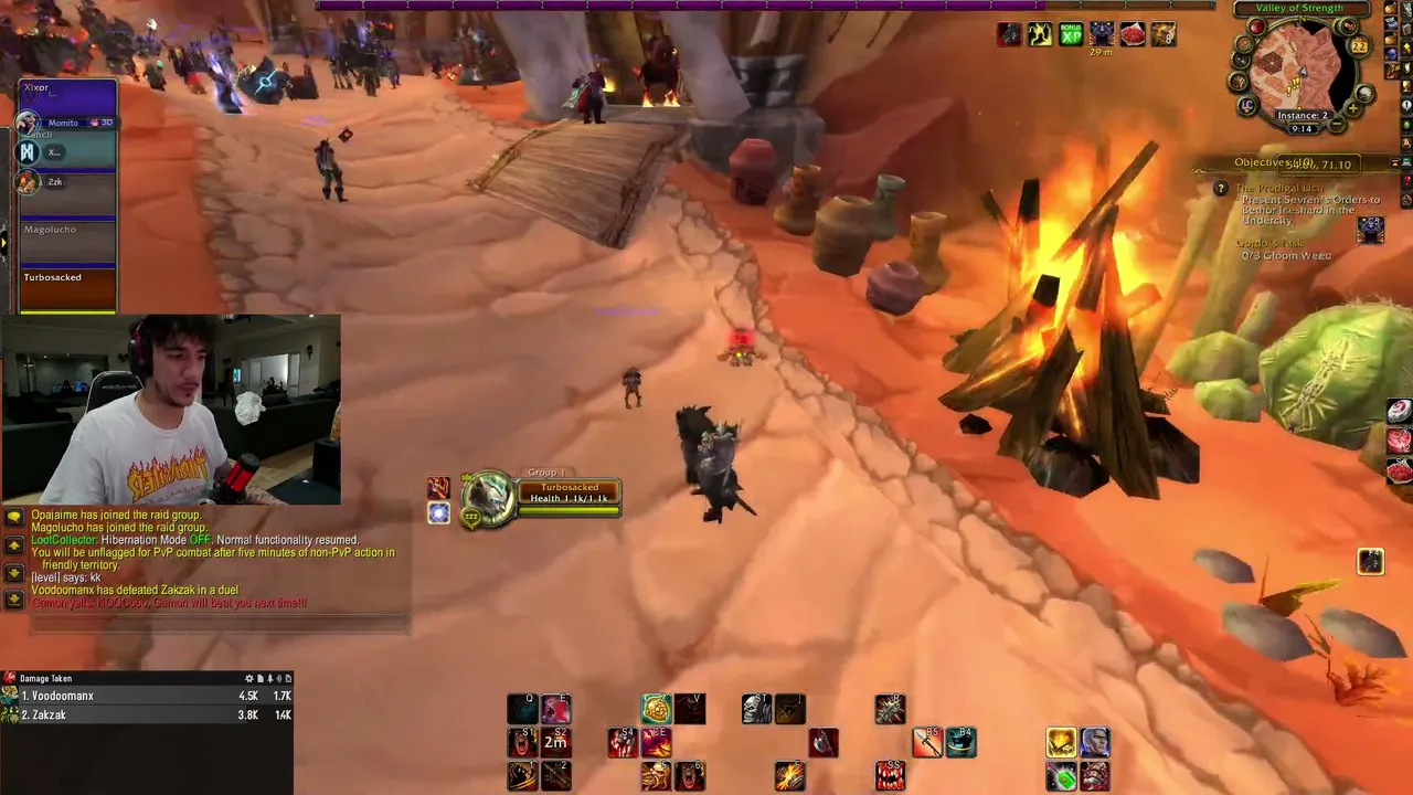 RAID a las 22.00 mientras - 1v1, 2s y se empieza otro pj pronto, pidan guild - Server Vol´jin - !wow
