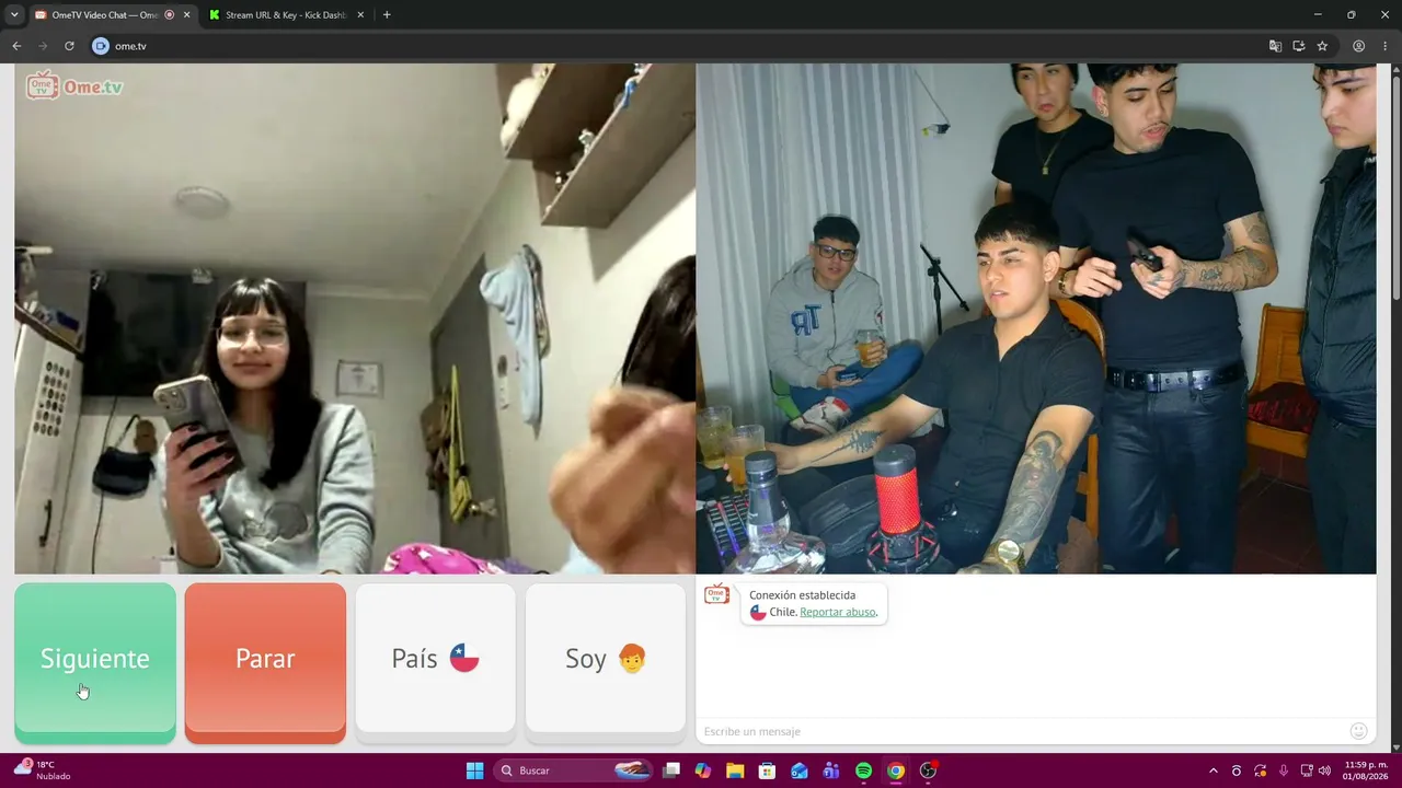OME TV CHUPANDO CON LA BANDA