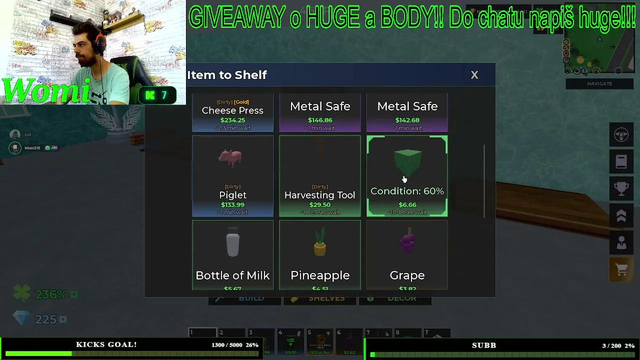 ⭐ROBLOX / PS99 UPDATE + GIVEAWAY⭐Napiš !dc a připoj se⭐Sbírej body a nakupuj v shopu⭐