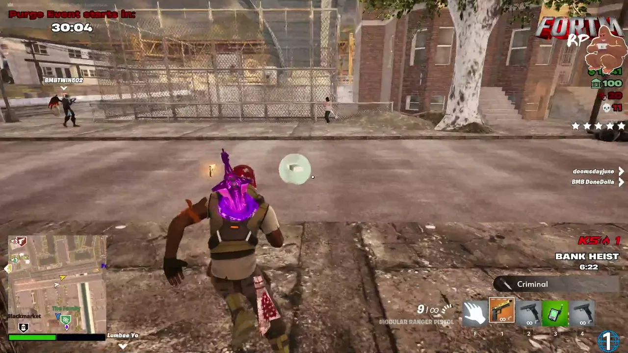 BIG PURGE ON FORTNITE
