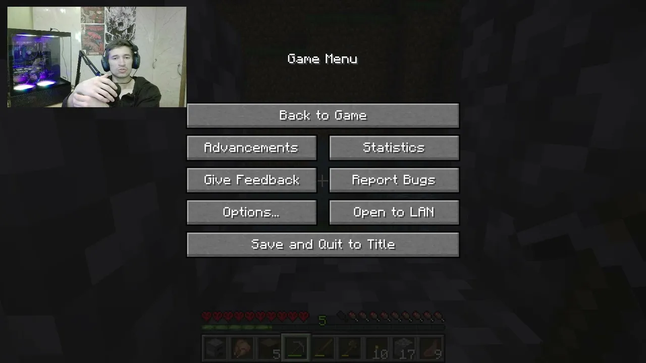 minecraft harcore.