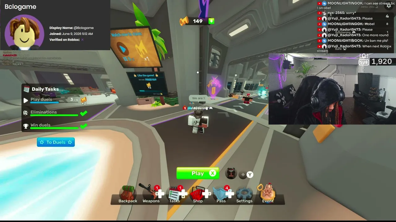 🔴 LIVE - Roblox Rivals JOIN UP!!