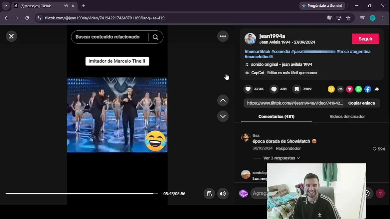 DONMINGO REACCION VIDEOS TIK TOK!