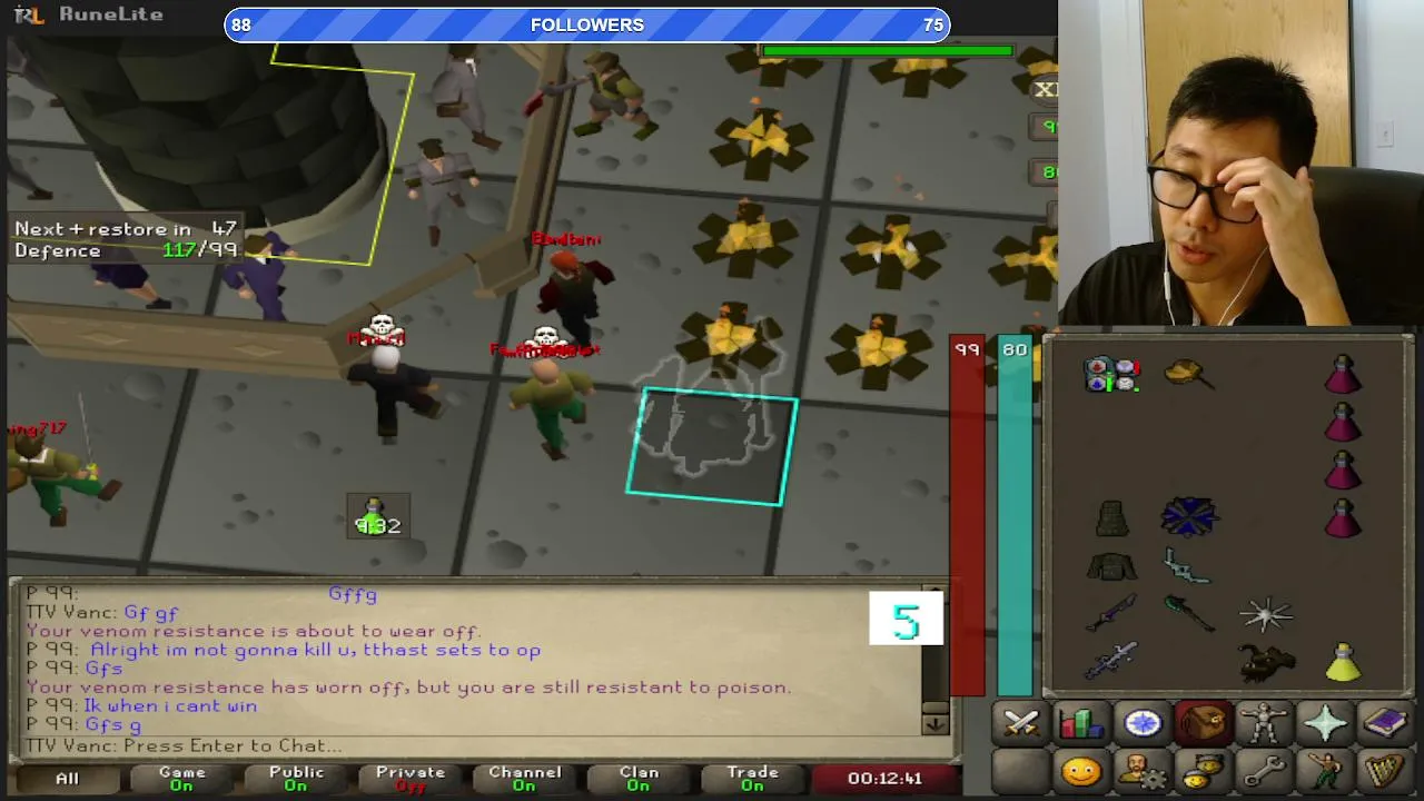 monthly pk stream (very consistent)