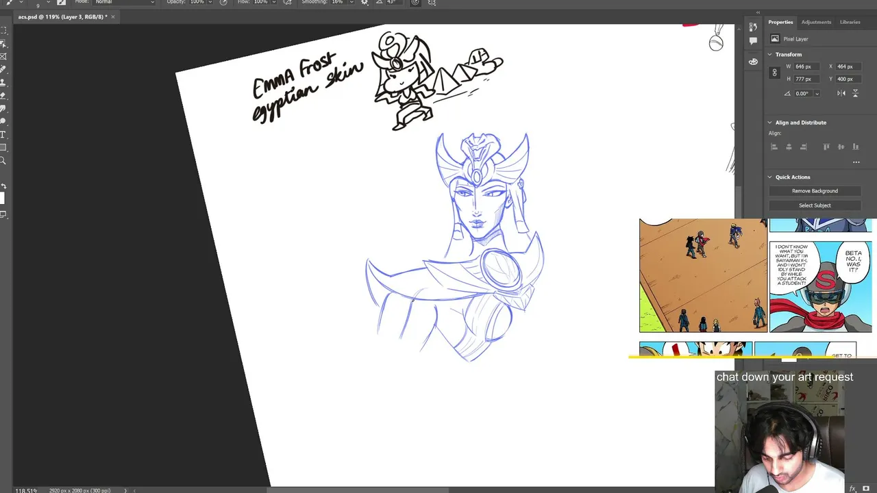 Drawing on viewers Request - Let me know what you want me to draw