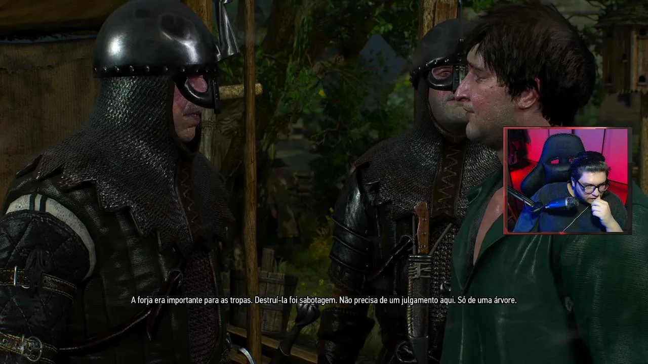 THE WITCHER 3 - MARCHA DA MORTE - Pela primeira vez em live !sorteio