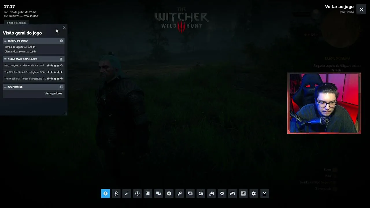 THE WITCHER 3 - MARCHA DA MORTE - Pela primeira vez em live !sorteio