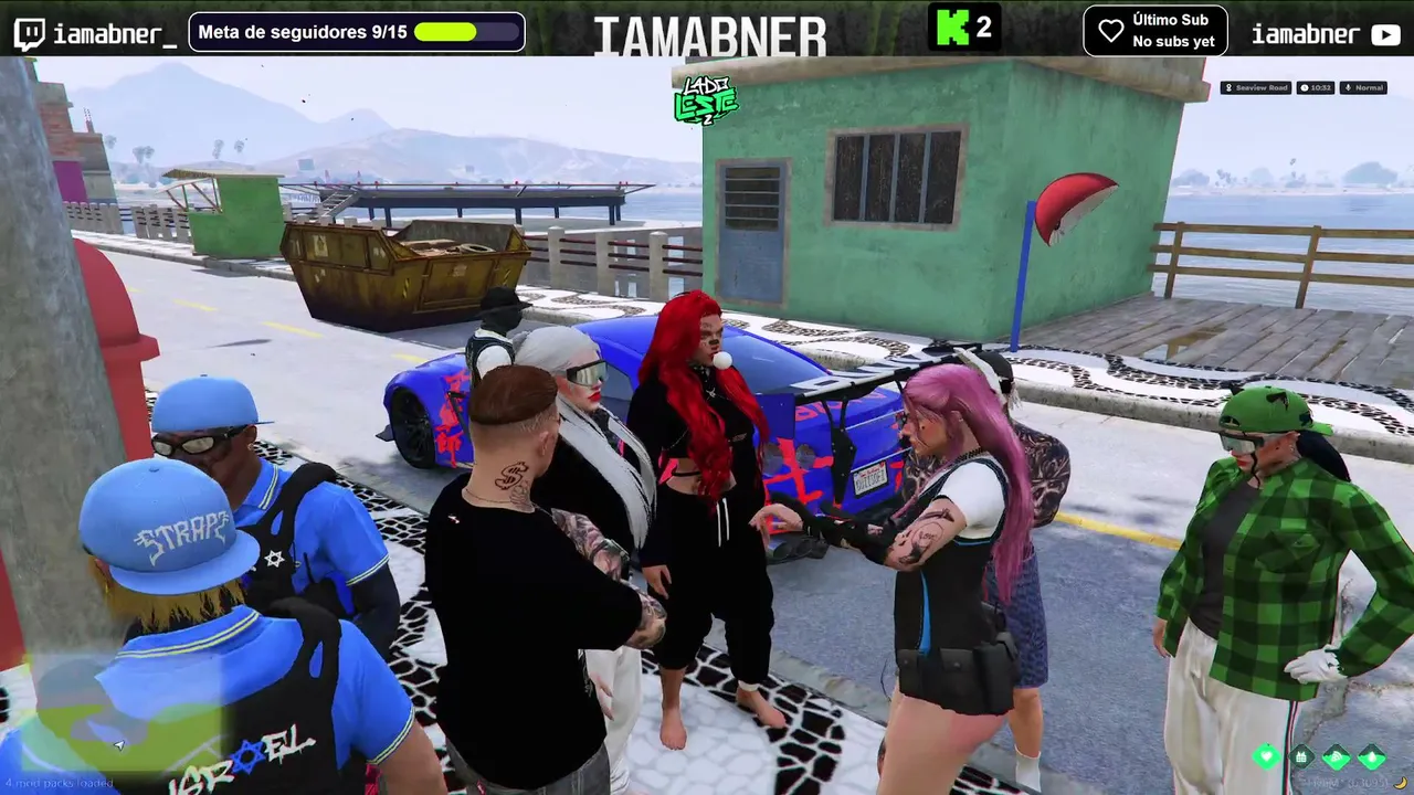 FAZENDO UMA RESENHA DA BOA NO FIVEM