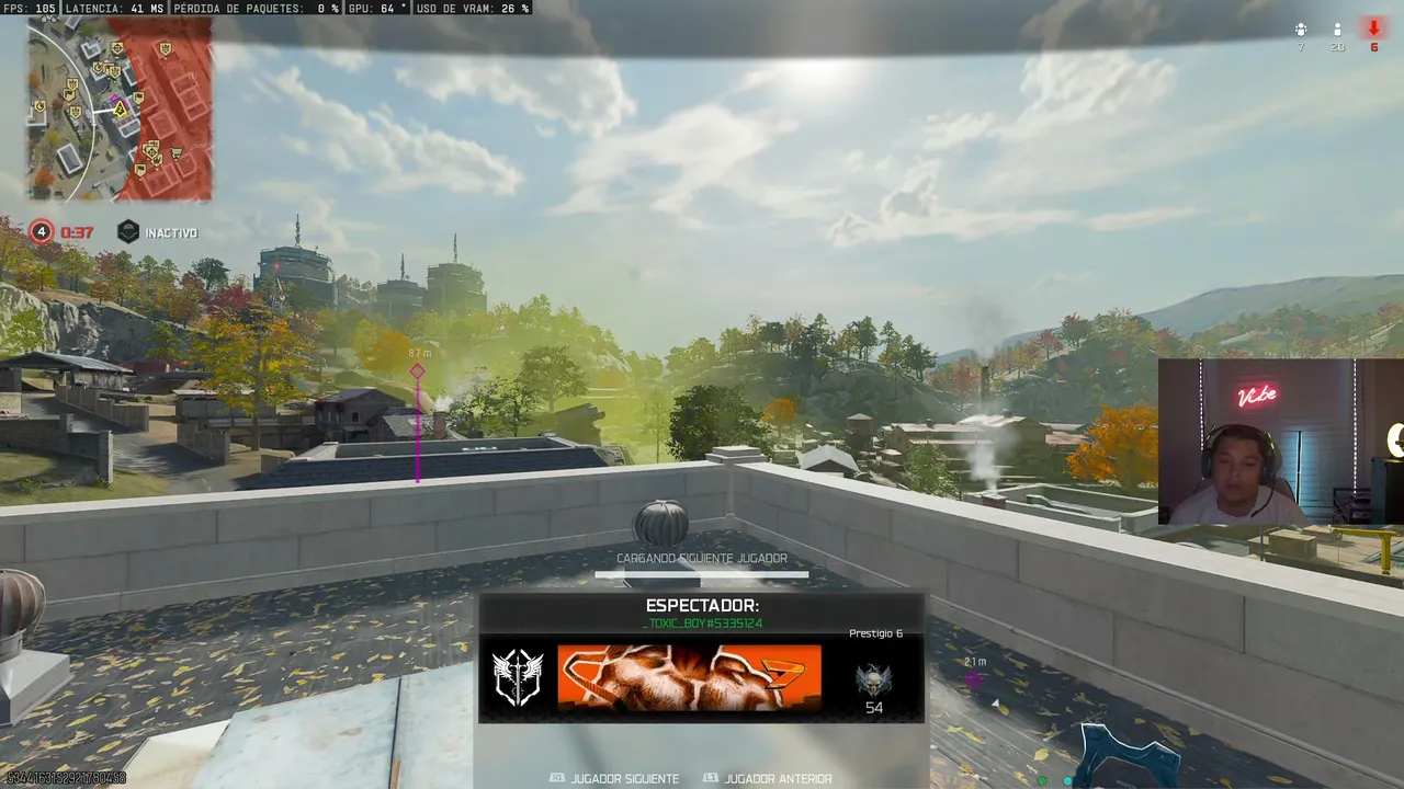 jugando warzone