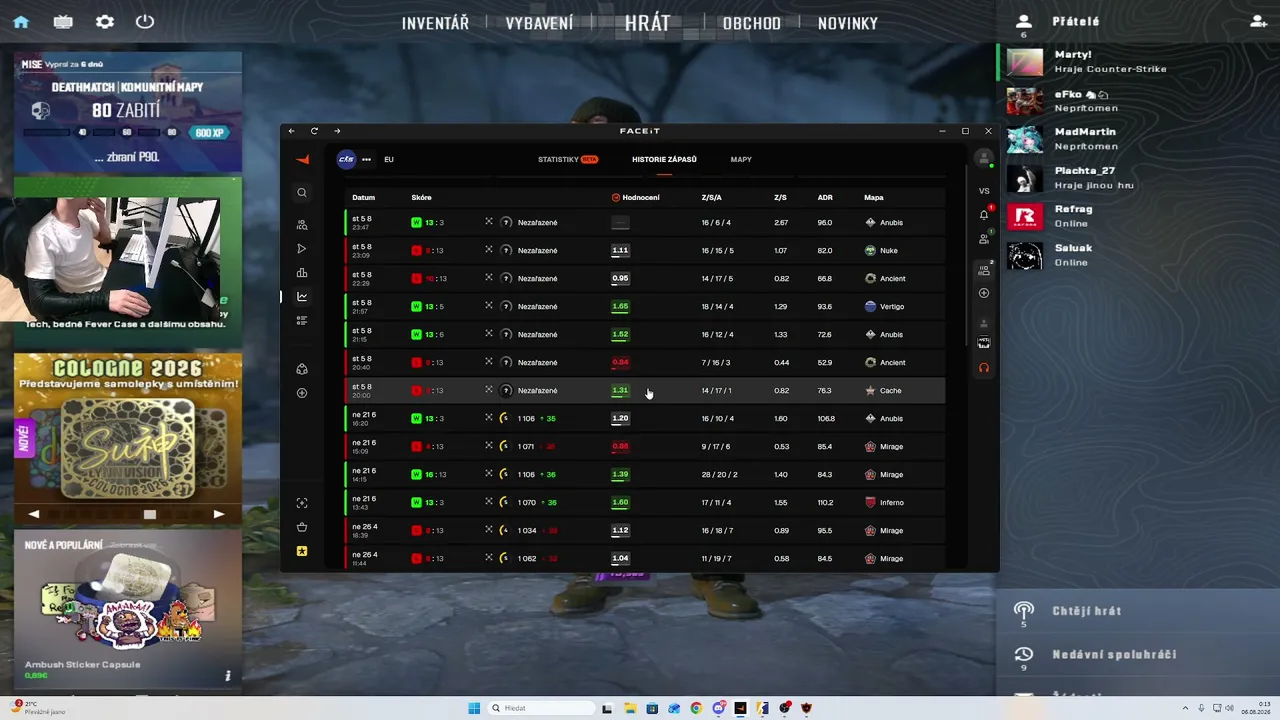 Faceit nová sezona 
Counter-strike 2