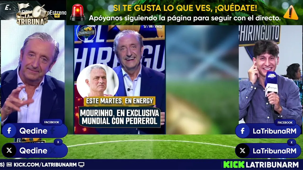 El Chiringuito de Jugones 🏟️ La Tribuna 🔥 #LaTribuna