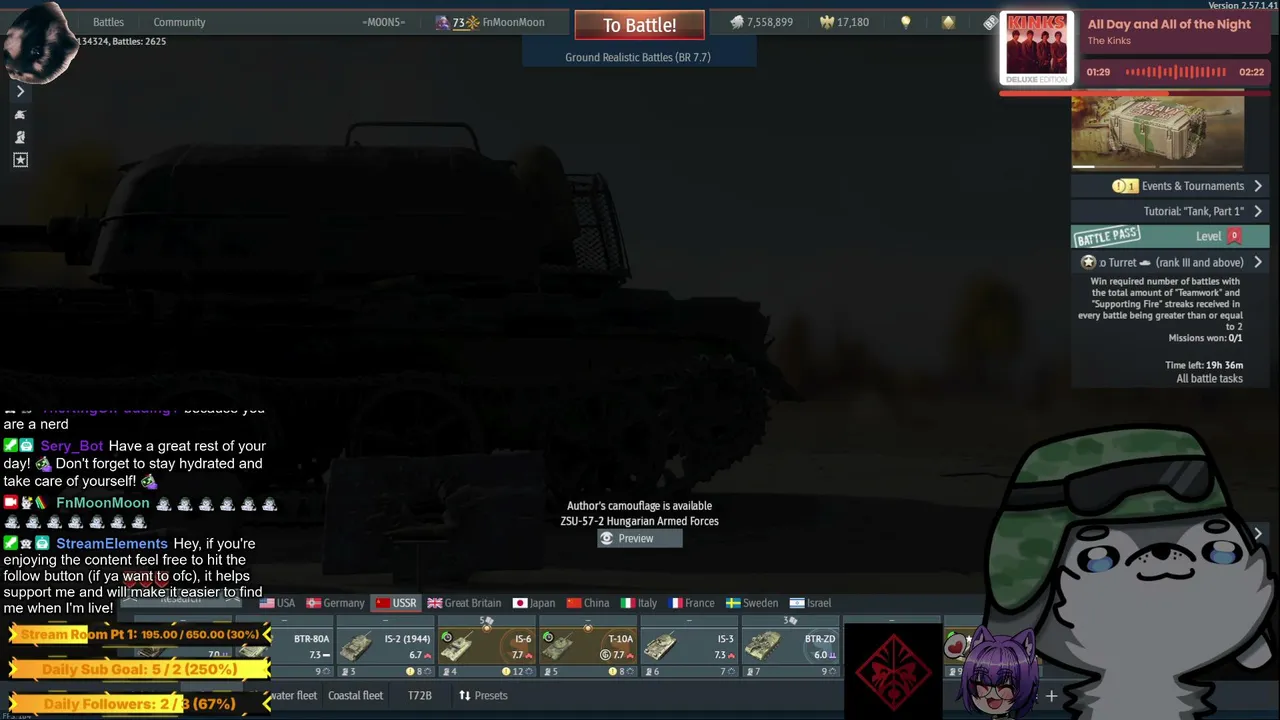 Ticklin toes with tanks!