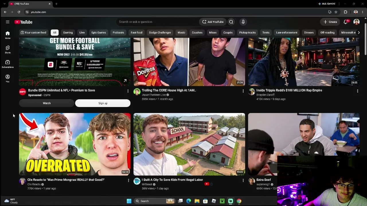 food stream