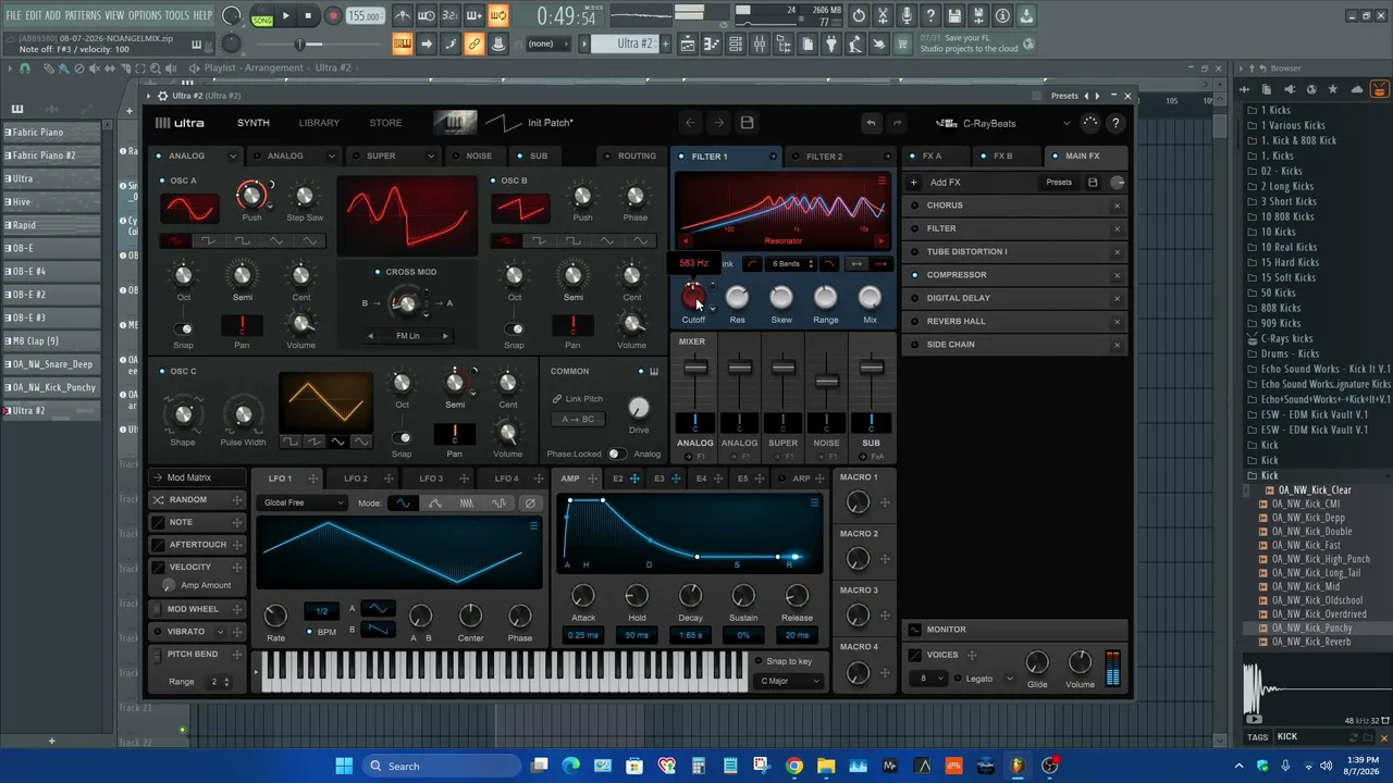 Making Musical things..