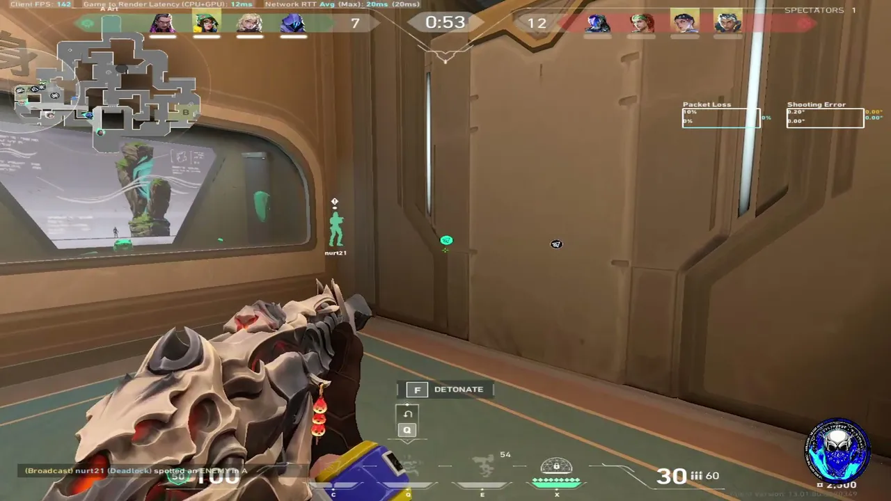 VALOWANT W | REVAMP V2  3/10 SELF SUB GOAL