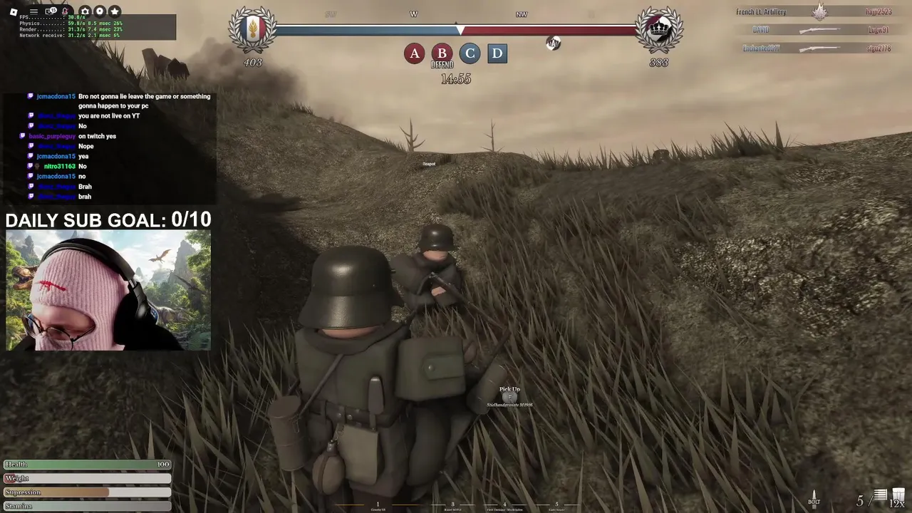 I'm Rating Military Games On Roblox !DISCORD !GFUEL