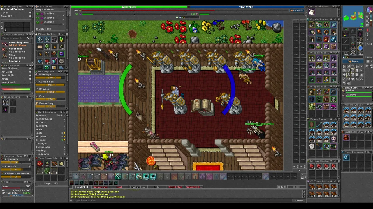 TIBIA 500+ rp Server secura. TIBIJSKIE PRZYGODY SKELLOOGGGA!!!