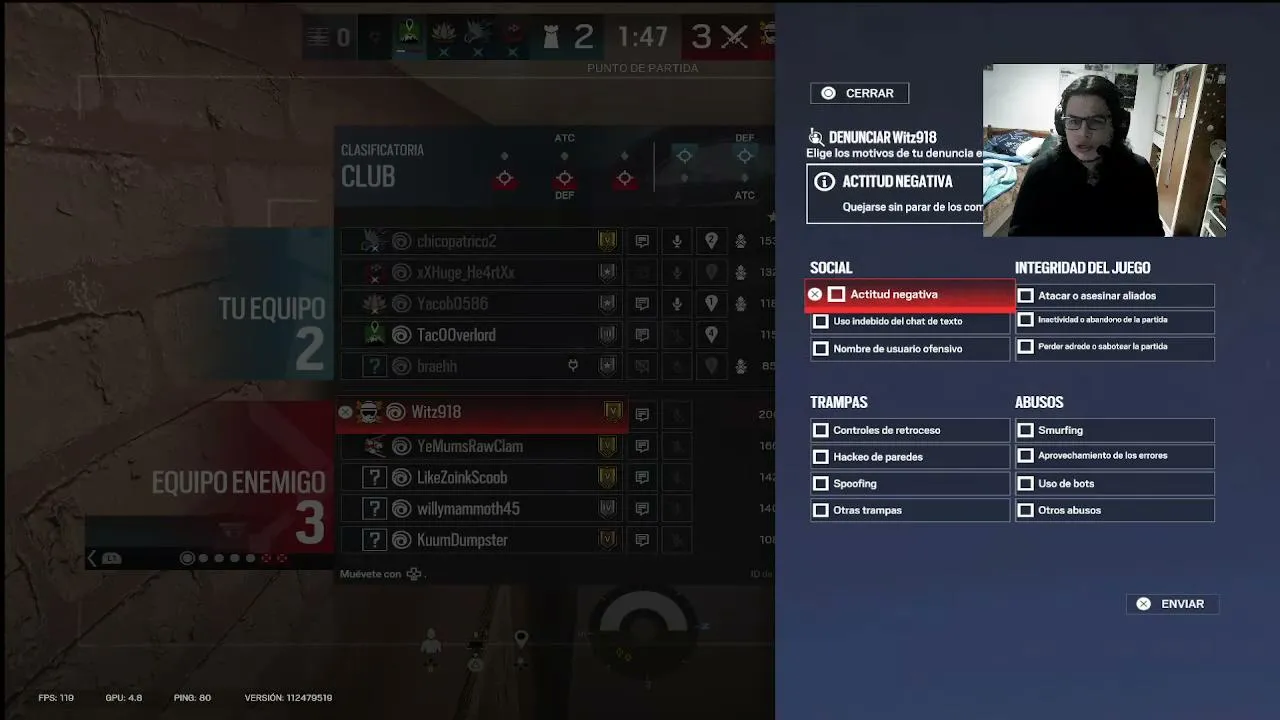 Ranked en Solitario | Rainbow Six Siege