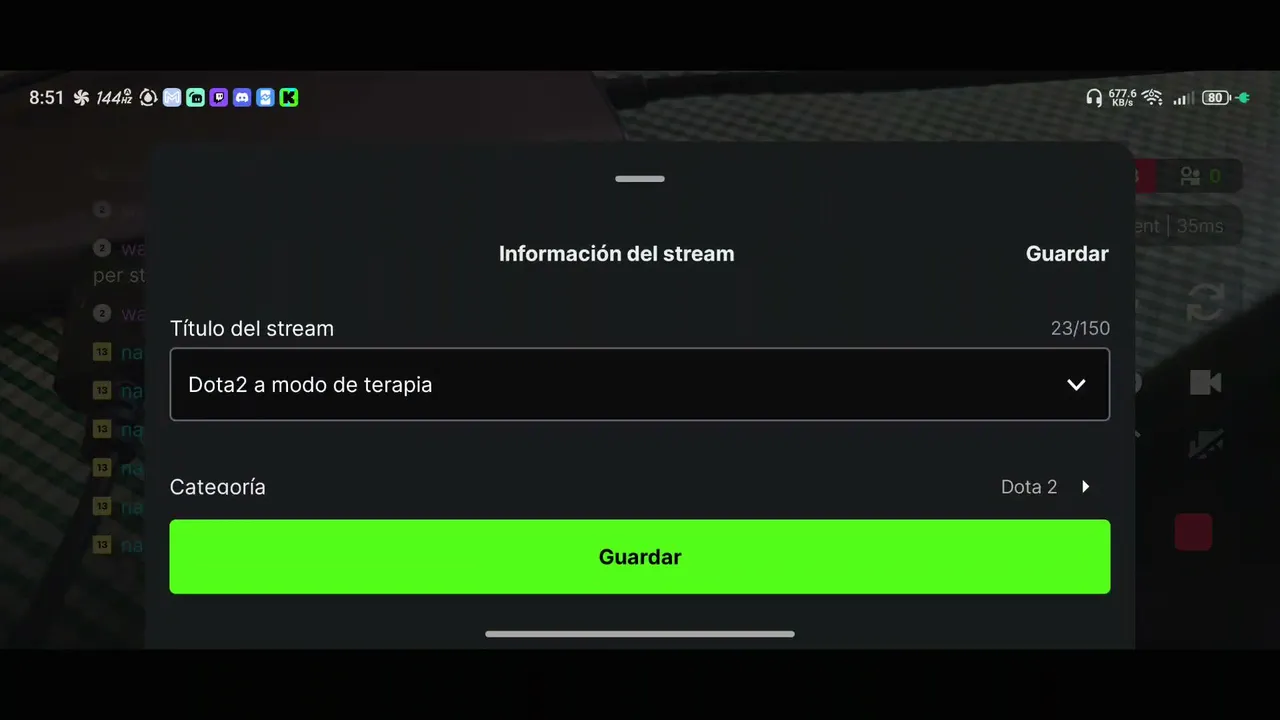 Dota2 a modo de terapia