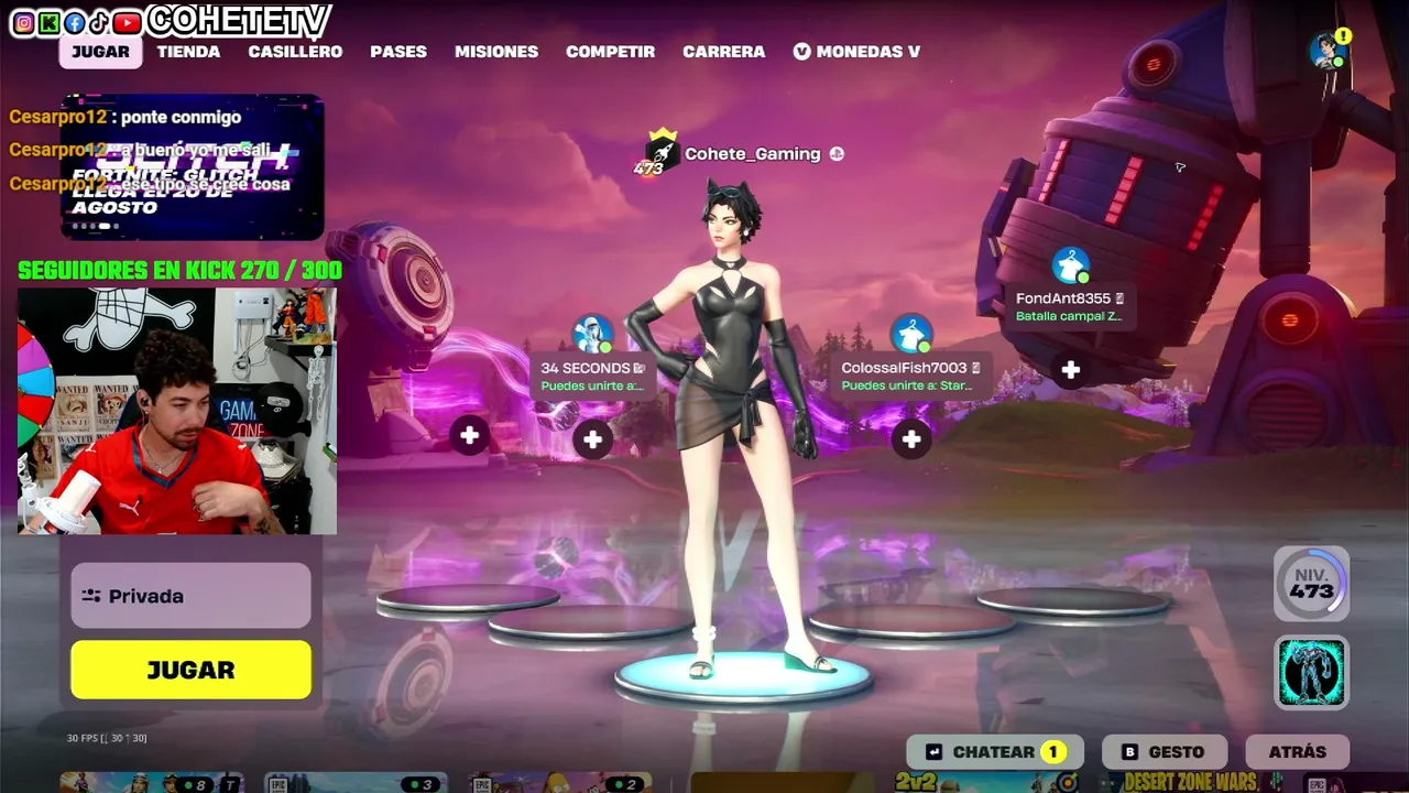 DOMINGO DE FORTNITE //MODO CLASIFICATORIA