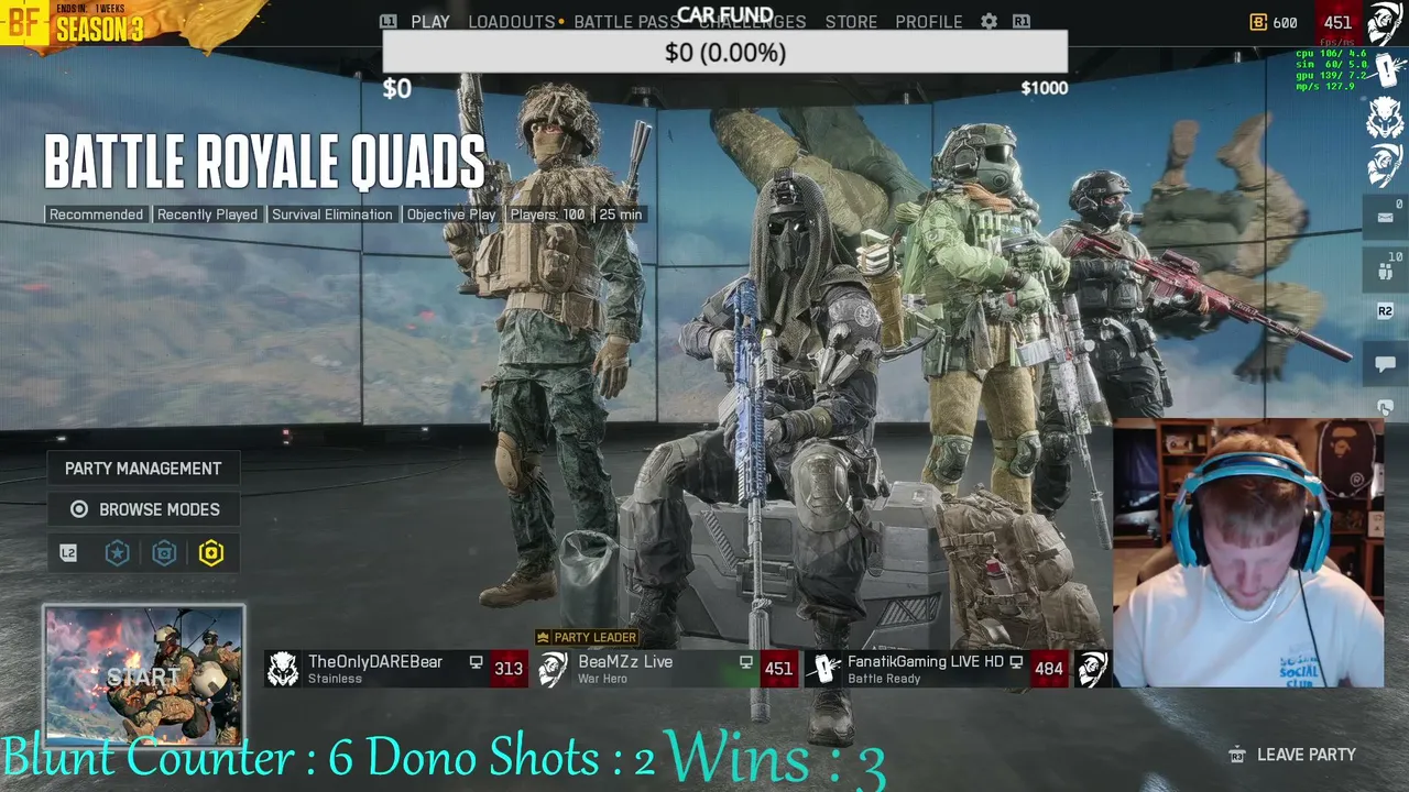 Stream 149 : DONO SHOTS
