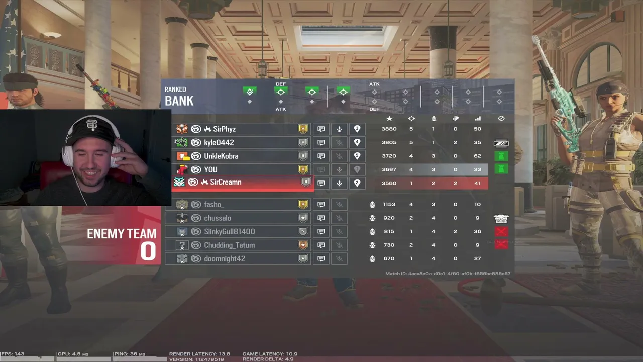 locked in w the fellas - R6 SIEGE