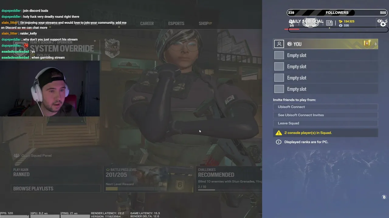 locked in w the fellas - R6 SIEGE