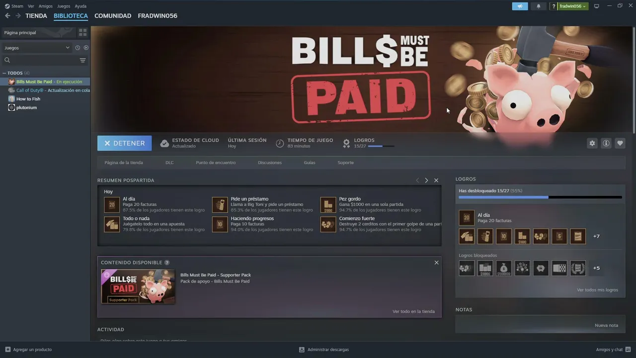jugando Bills Must Be Paid