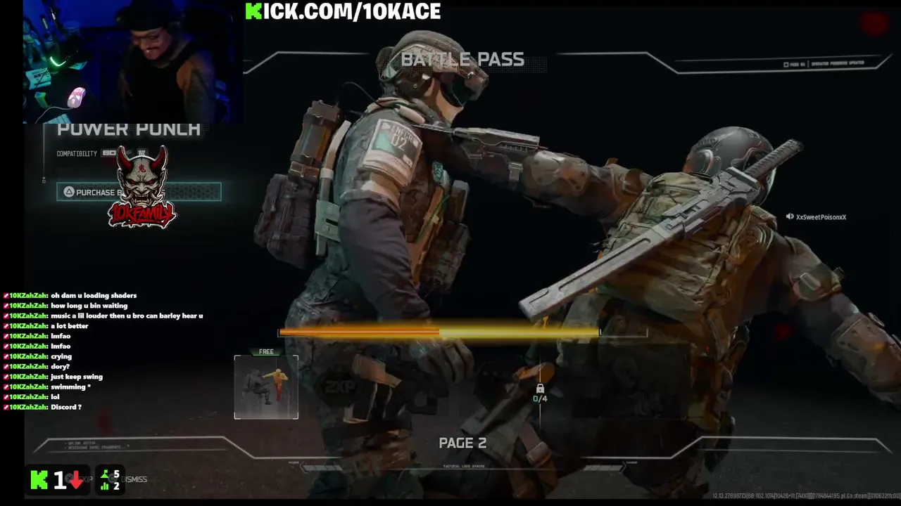 10KCommunity /
WARZONE quick stream / lets reach 200 followers thats the goal